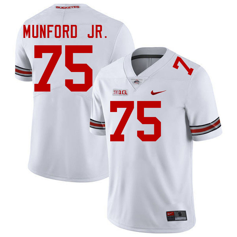 Thayer Munford Jr. Ohio State Buckeyes Jersey College Football Uniforms-White